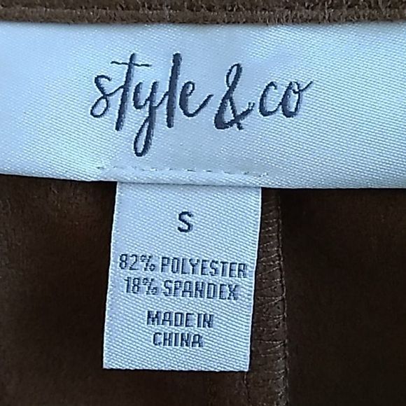 Style & Co Brown Jacket. Sz Small NWOT - Picture 5 of 5